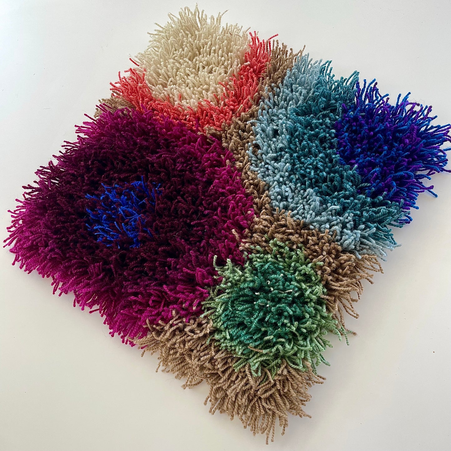 Rya Rug Seat Cushion