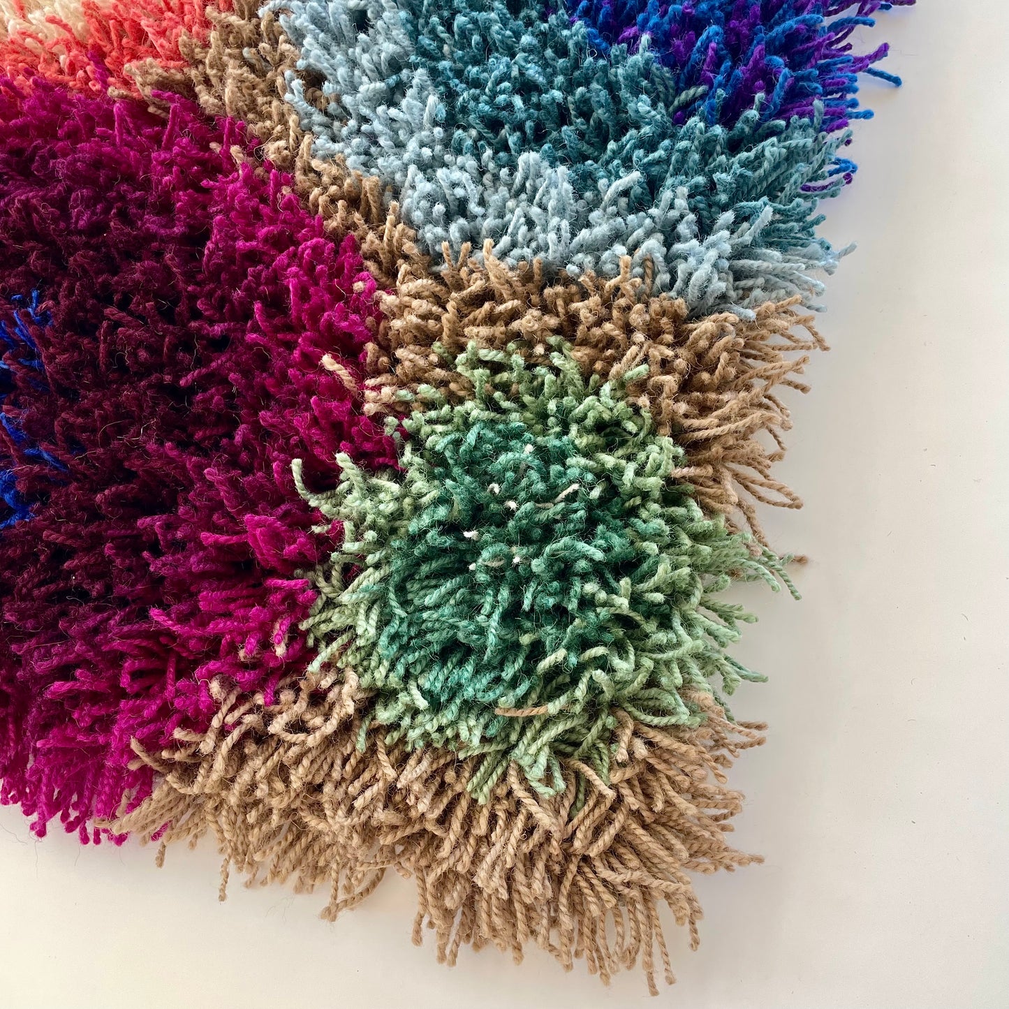 Rya Rug Seat Cushion