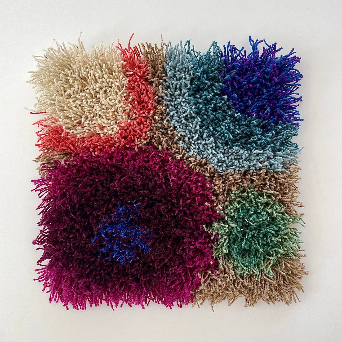 Rya Rug Seat Cushion