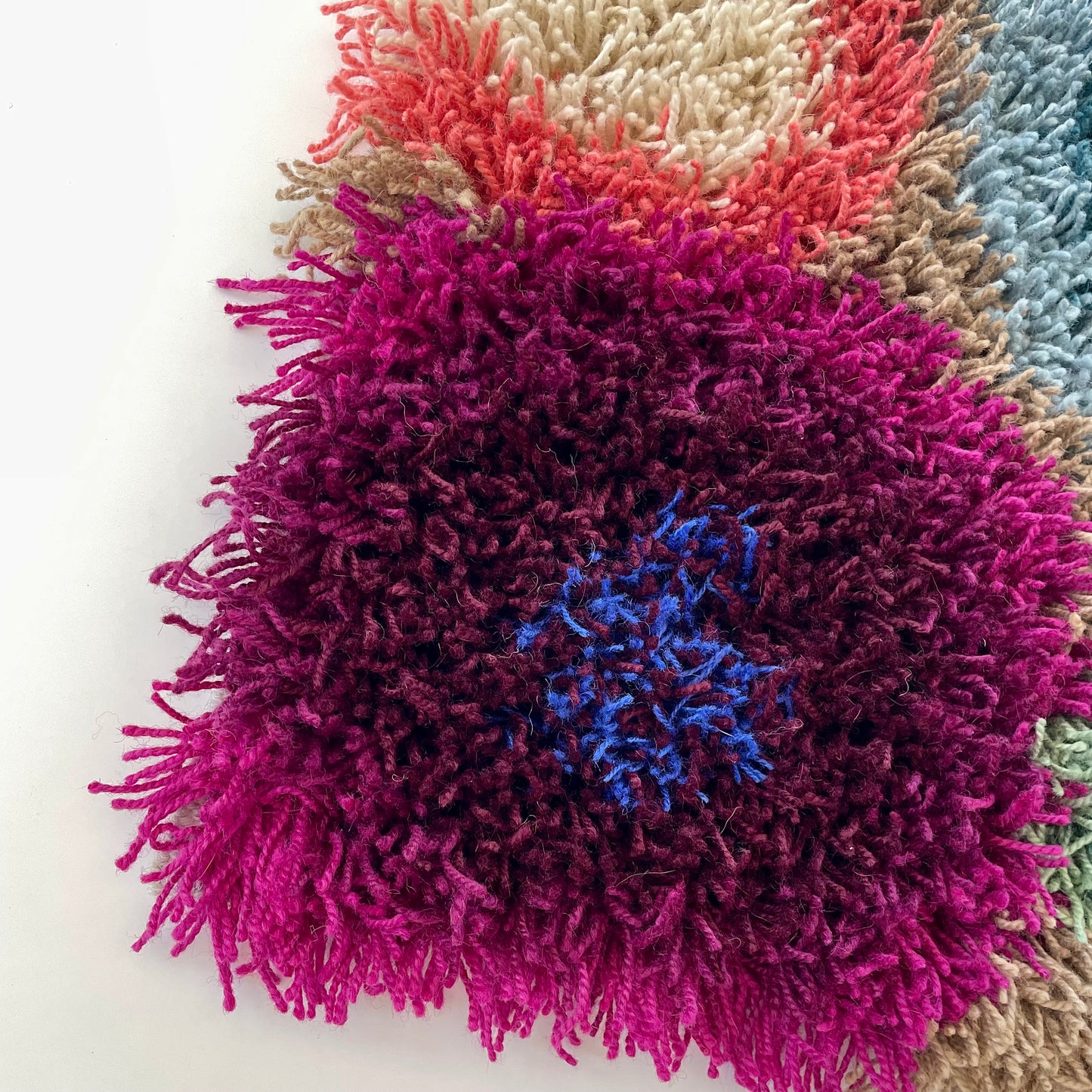 Rya Rug Seat Cushion