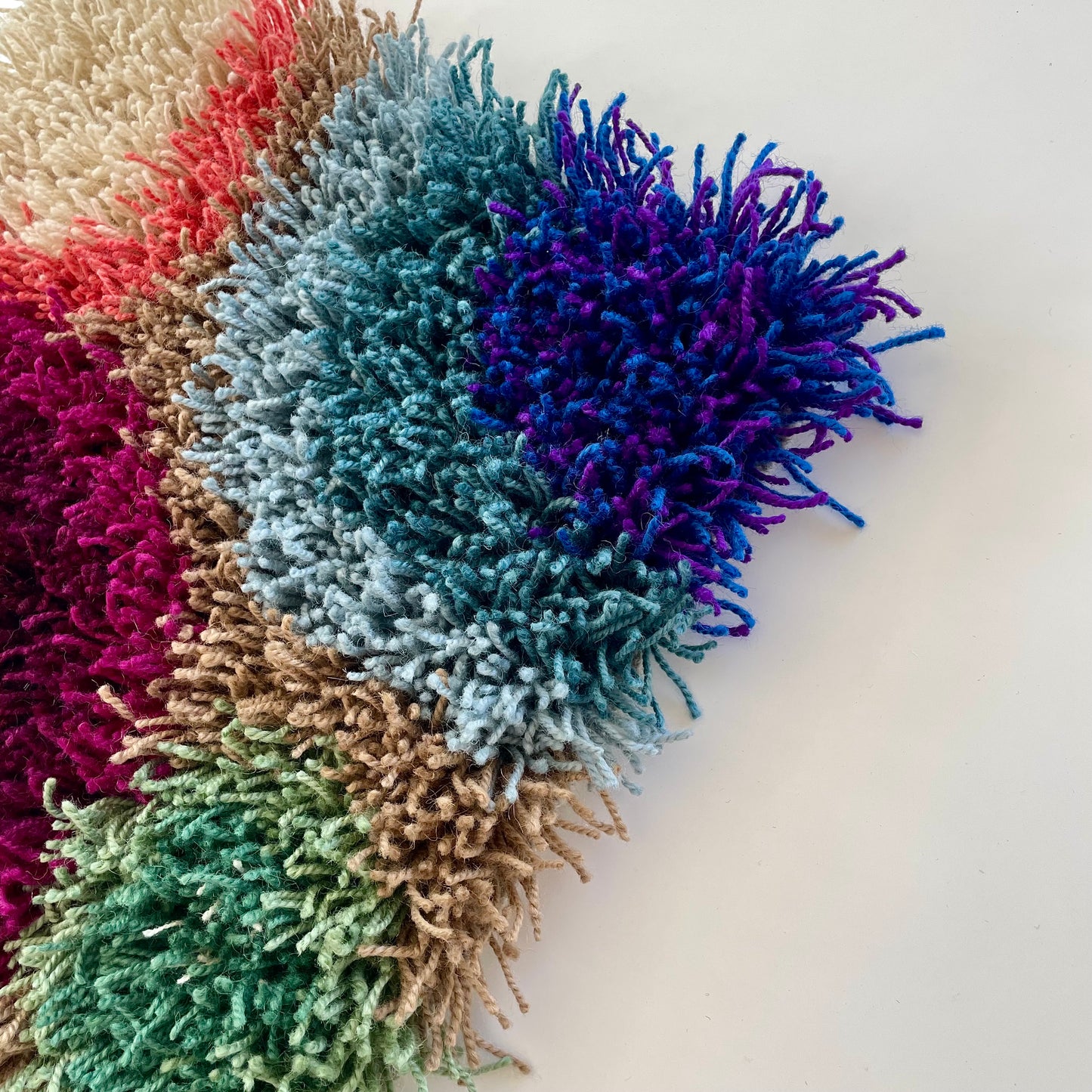 Rya Rug Seat Cushion